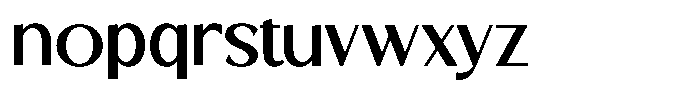 Cranio Regular Font LOWERCASE