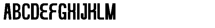 Cranity Bold Font UPPERCASE