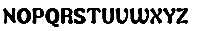 Cranwich Bold Font UPPERCASE
