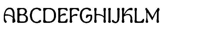 Cranwich Light Font UPPERCASE