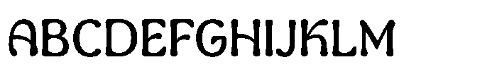 Cranwich Regular Font UPPERCASE