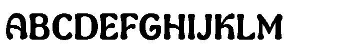 Cranwich Semi Bold Font UPPERCASE