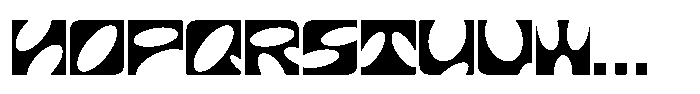 Crash Block Font UPPERCASE