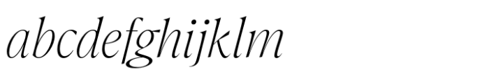 Crave Display Light Italic FONT