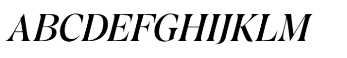 Crave Display Medium Italic Font