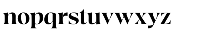Crave Display SemiBold Font LOWERCASE