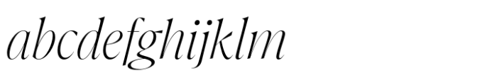 Crave Fine Light Italic FONT