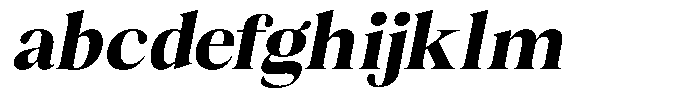 Craville Bold Italic FONT