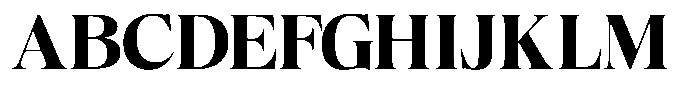 Craville Bold Font UPPERCASE