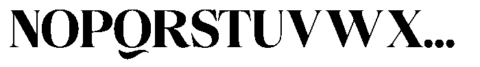 Craville Bold Font UPPERCASE