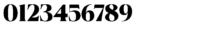 Craville Extra Bold Font OTHER CHARS