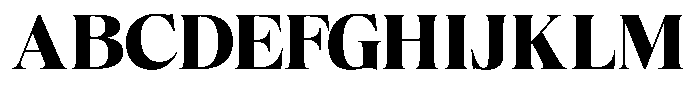 Craville Extra Bold Font UPPERCASE
