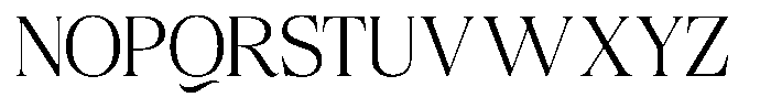 Craville Extra Light Font UPPERCASE