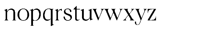 Craville Extra Light Font LOWERCASE