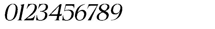 Craville Light Italic Font OTHER CHARS