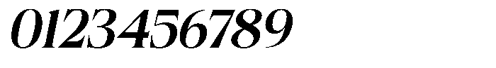 Craville Medium Italic Font OTHER CHARS