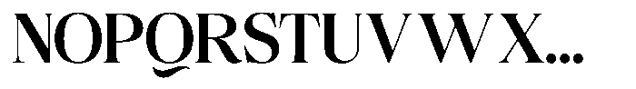 Craville Medium Font UPPERCASE