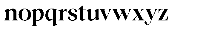 Craville Medium Font LOWERCASE