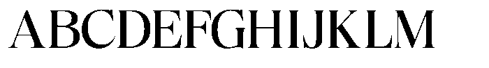 Craville Regular Font UPPERCASE