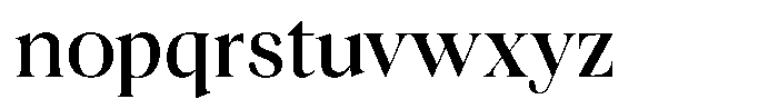 Craville Regular Font LOWERCASE