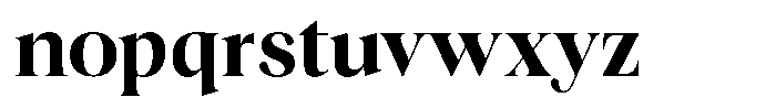 Craville Semi Bold Font LOWERCASE