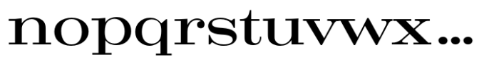Craw Modern Std Regular Font LOWERCASE