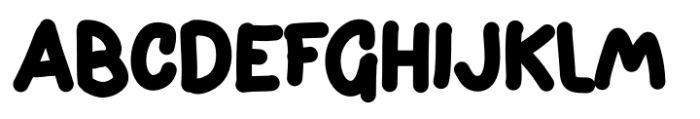 Crayeoni Font UPPERCASE