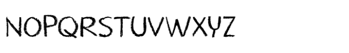 Crayon Crumble 2024 Regular Font UPPERCASE