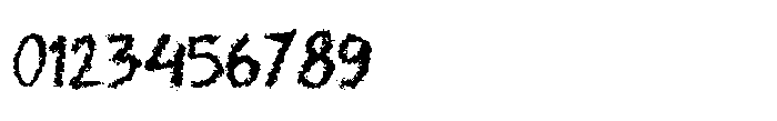 Crayon Scribble Font OTHER CHARS