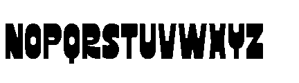 Creak Font UPPERCASE