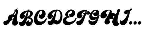 Creamer Regular Font UPPERCASE