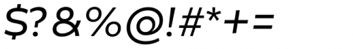 Creata Regular Italic Font OTHER CHARS