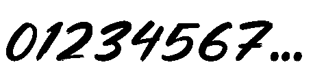 Creative Energy Regular Font OTHER CHARS
