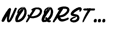 Creative Energy Regular Font UPPERCASE