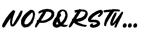 Creative Energy Regular Font LOWERCASE