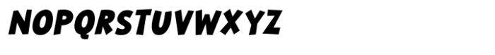 Creative Genius Italic Font UPPERCASE