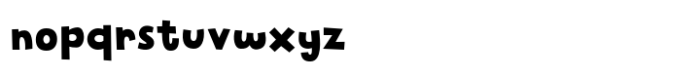 Creative Genius Regular Font LOWERCASE