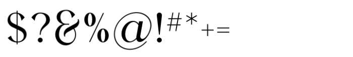 Creators Type Creative Font OTHER CHARS