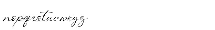 Creators Type Script Font LOWERCASE