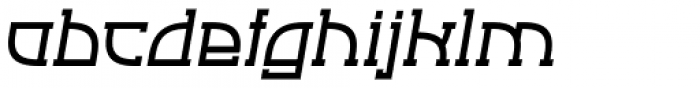 Crem Slab Bold Italic Font LOWERCASE