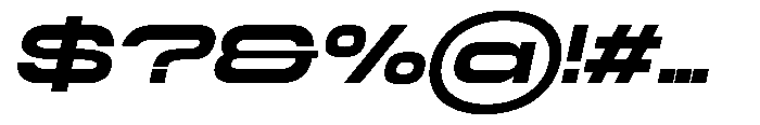 Cremo Italic Font OTHER CHARS