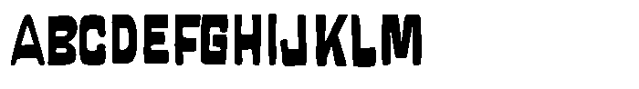 Crenk Font UPPERCASE