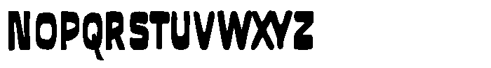 Crenk Font UPPERCASE