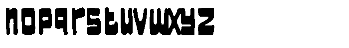 Crenk Font LOWERCASE