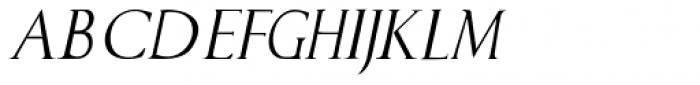 Cresciesco Italic Font UPPERCASE