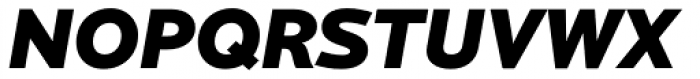Cresta Black Italic Font UPPERCASE