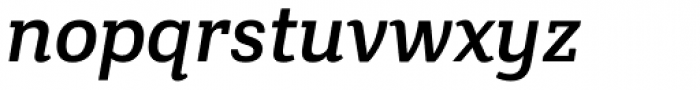 Crete Round Italic Font LOWERCASE