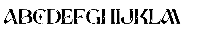 Crevia Regular Font UPPERCASE