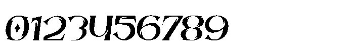 Crevia Slant Font OTHER CHARS