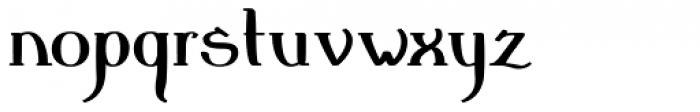 Crewekerne Magna Bold Font LOWERCASE